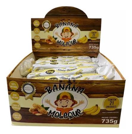 SANTA BRANCA BANANA\PE DE MOLEQUE DP 21X35GRS